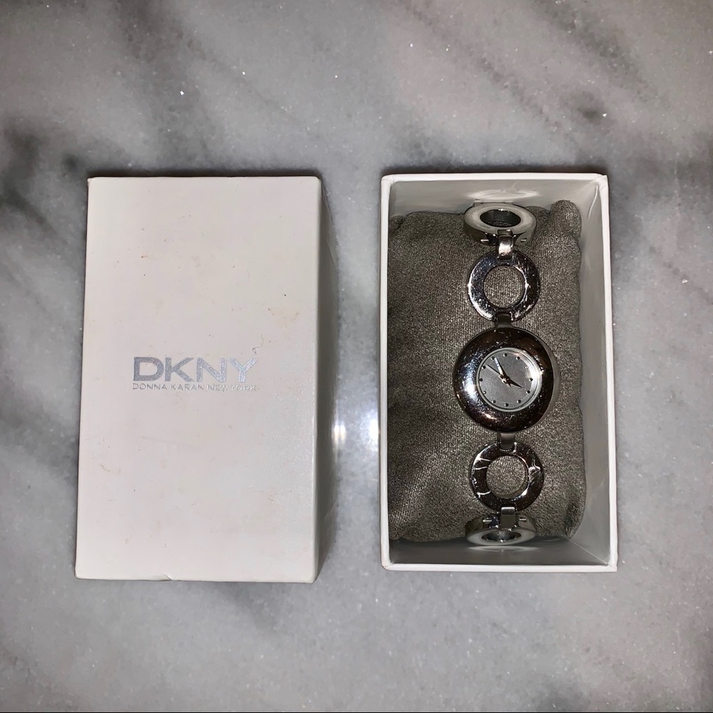 DKNY | Sterling Silver Wristlet Watch